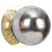 Lassie Molten Ripple Glass Warm White LED Outdoor Wall Light
